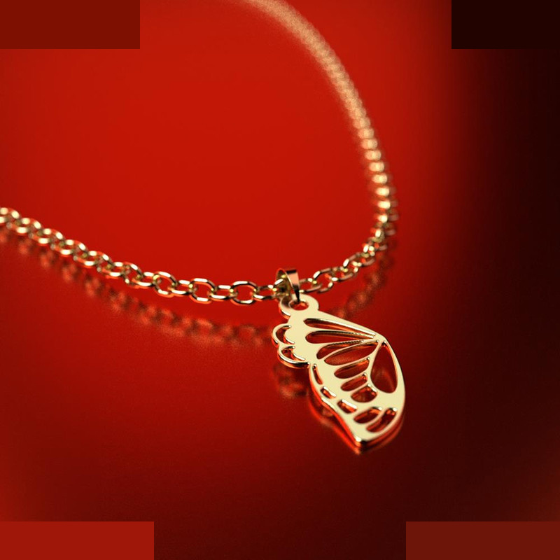 نیم ست طلا 18 عیار زنانه مدوپد مدل بال پروانه کد NA11301 نیم ست طلا 18 عیار زنانه مدوپد مدل بال پروانه کد NA11301