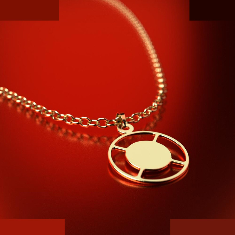 نیم ست طلا 18 عیار زنانه مدوپد مدل دایره کد NA11429 نیم ست طلا 18 عیار زنانه مدوپد مدل دایره کد NA11429