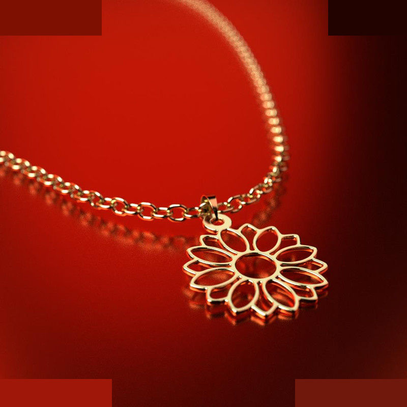 نیم ست طلا 18 عیار زنانه مدوپد مدل گل کد NA11441 نیم ست طلا 18 عیار زنانه مدوپد مدل گل کد NA11441