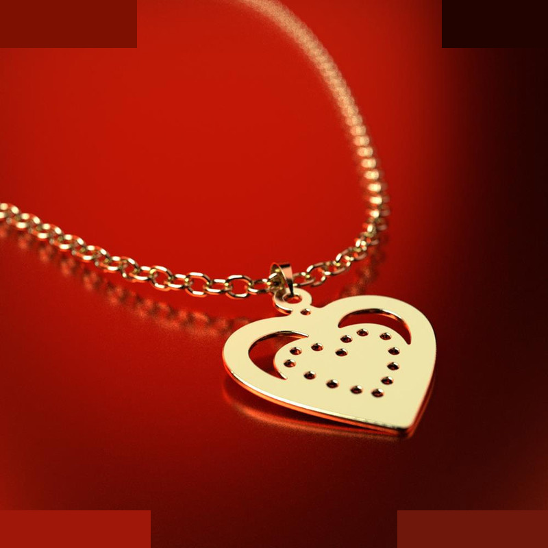 نیم ست طلا 18 عیار زنانه مدوپد مدل قلب کد NA11693 نیم ست طلا 18 عیار زنانه مدوپد مدل قلب کد NA11693