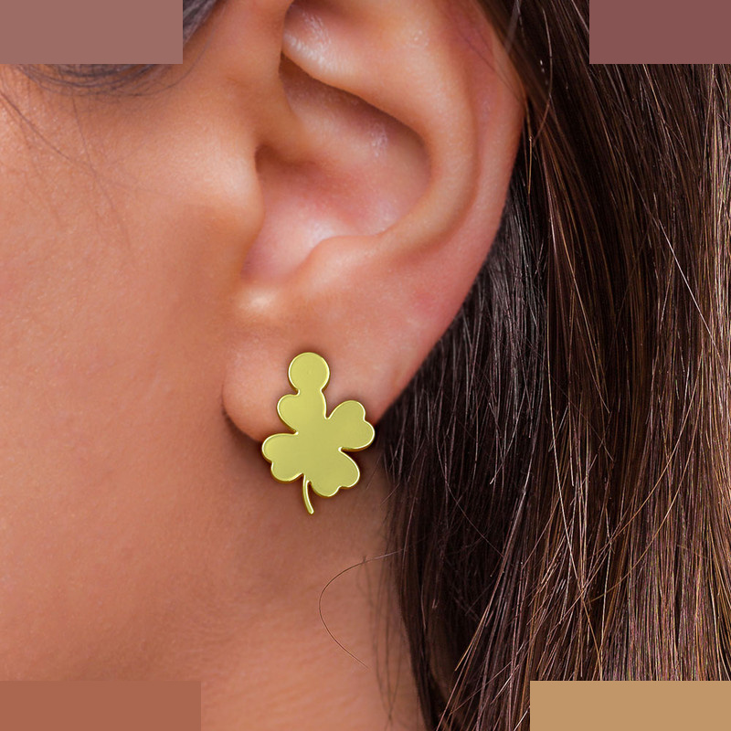 گوشواره طلا 18 عیار زنانه مدوپد مدل گل کد GA1-10505 گوشواره طلا 18 عیار زنانه مدوپد مدل گل کد GA1-10505