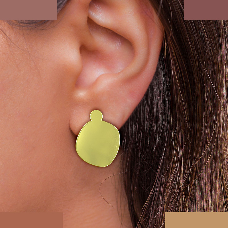 گوشواره طلا 18 عیار زنانه مدوپد مدل دایره کد GA1-11996 گوشواره طلا 18 عیار زنانه مدوپد مدل دایره کد GA1-11996