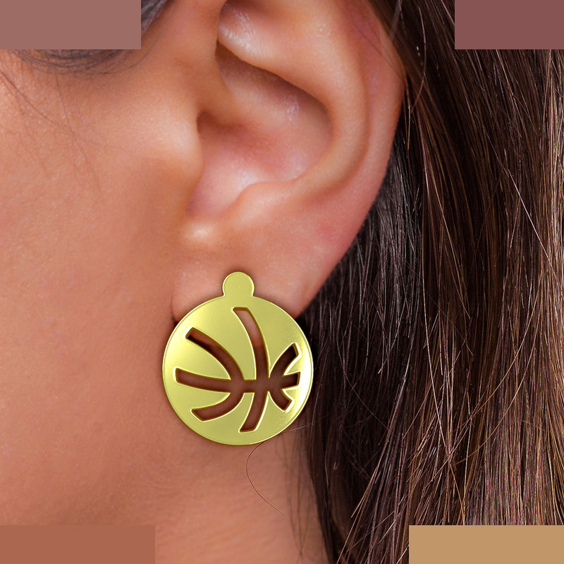 گوشواره طلا 18 عیار زنانه مدوپد مدل توپ کد GA1-12276 گوشواره طلا 18 عیار زنانه مدوپد مدل توپ کد GA1-12276