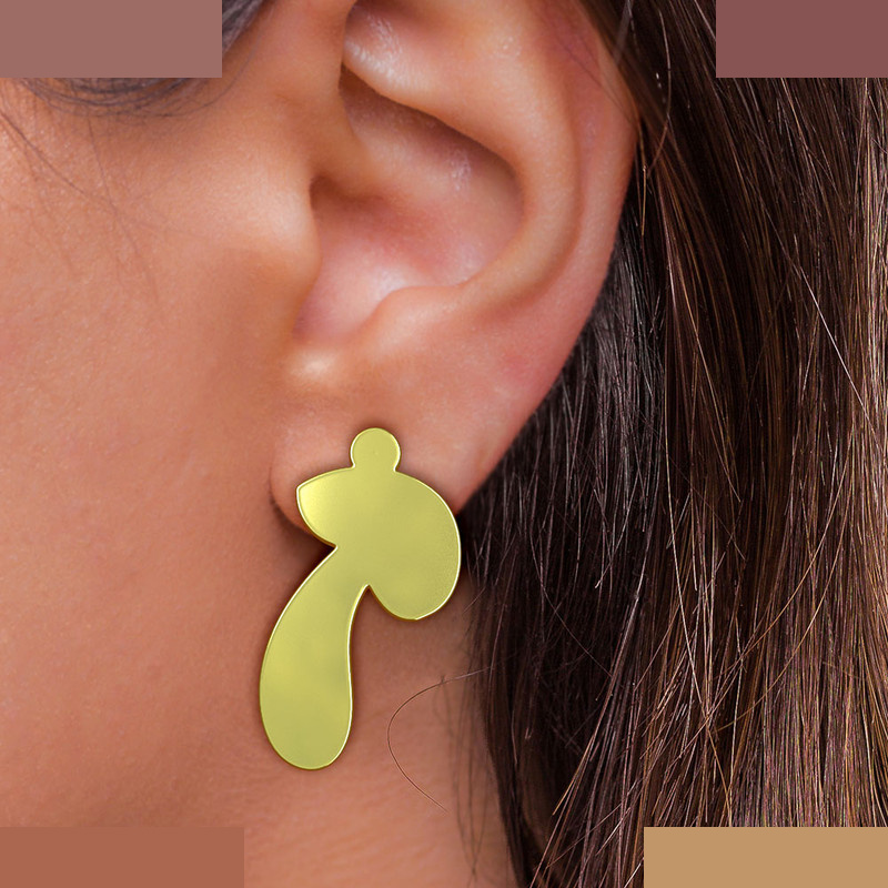 گوشواره طلا 18 عیار زنانه مدوپد مدل قارچ کد GA1-12489 گوشواره طلا 18 عیار زنانه مدوپد مدل قارچ کد GA1-12489