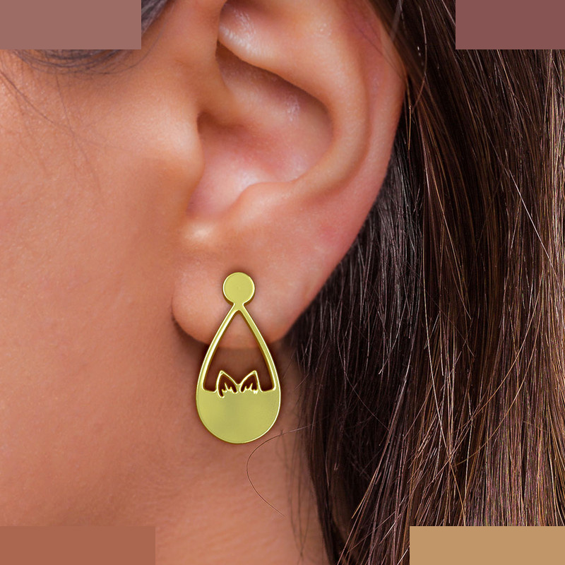 گوشواره طلا 18 عیار زنانه مدوپد مدل گل کد GA1-12663 گوشواره طلا 18 عیار زنانه مدوپد مدل گل کد GA1-12663