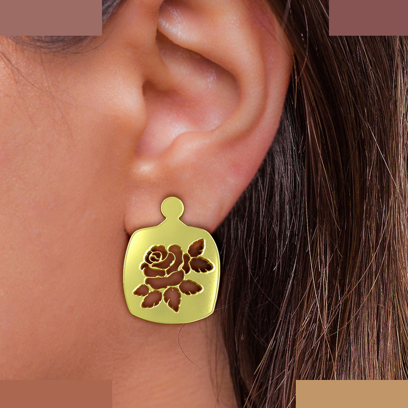 گوشواره طلا 18 عیار زنانه مدوپد مدل دایره کد GA1-12990 گوشواره طلا 18 عیار زنانه مدوپد مدل دایره کد GA1-12990