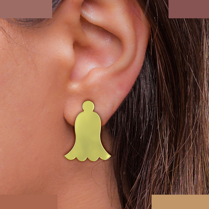 گوشواره طلا 18 عیار زنانه مدوپد مدل گل کد GA1-13072 گوشواره طلا 18 عیار زنانه مدوپد مدل گل کد GA1-13072