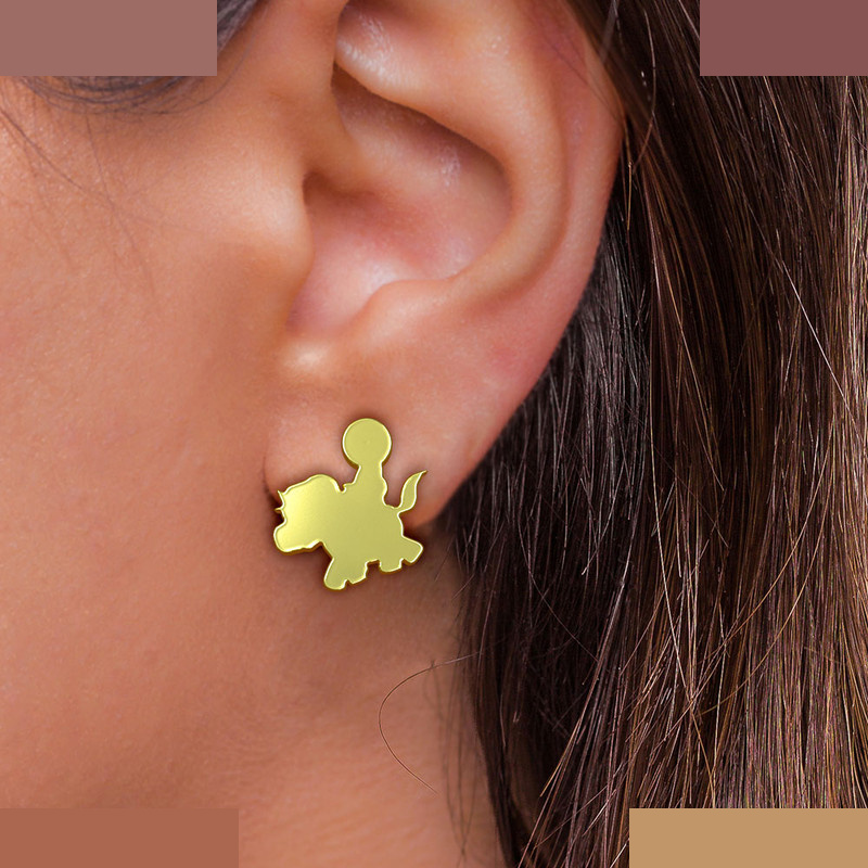 گوشواره طلا 18 عیار زنانه مدوپد مدل هندسی کد GA1-14018 گوشواره طلا 18 عیار زنانه مدوپد مدل هندسی کد GA1-14018