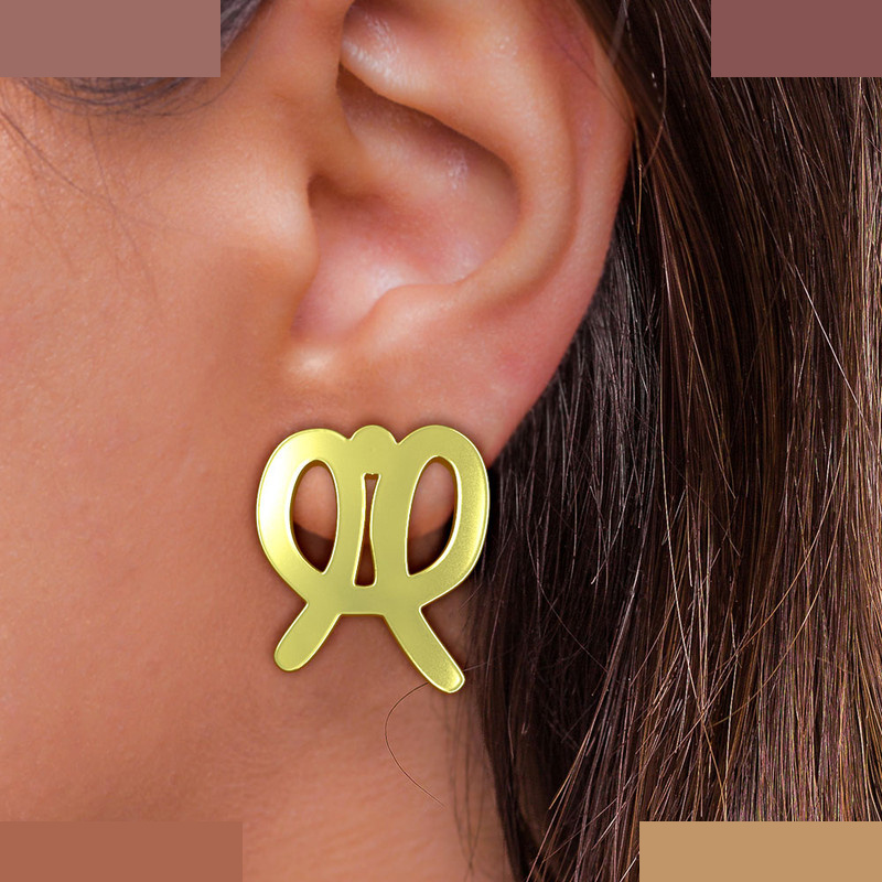 گوشواره طلا 18 عیار زنانه مدوپد مدل هندسی کد GA1-16165 گوشواره طلا 18 عیار زنانه مدوپد مدل هندسی کد GA1-16165