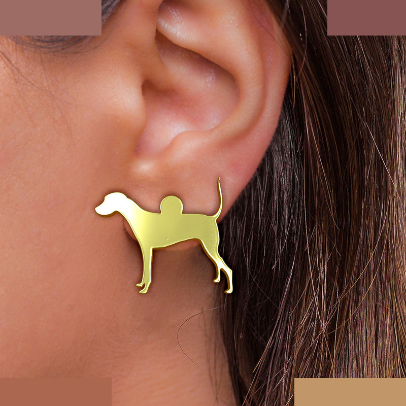 گوشواره طلا 18 عیار زنانه مدوپد مدل سگ کد GA1-16433 گوشواره طلا 18 عیار زنانه مدوپد مدل سگ کد GA1-16433