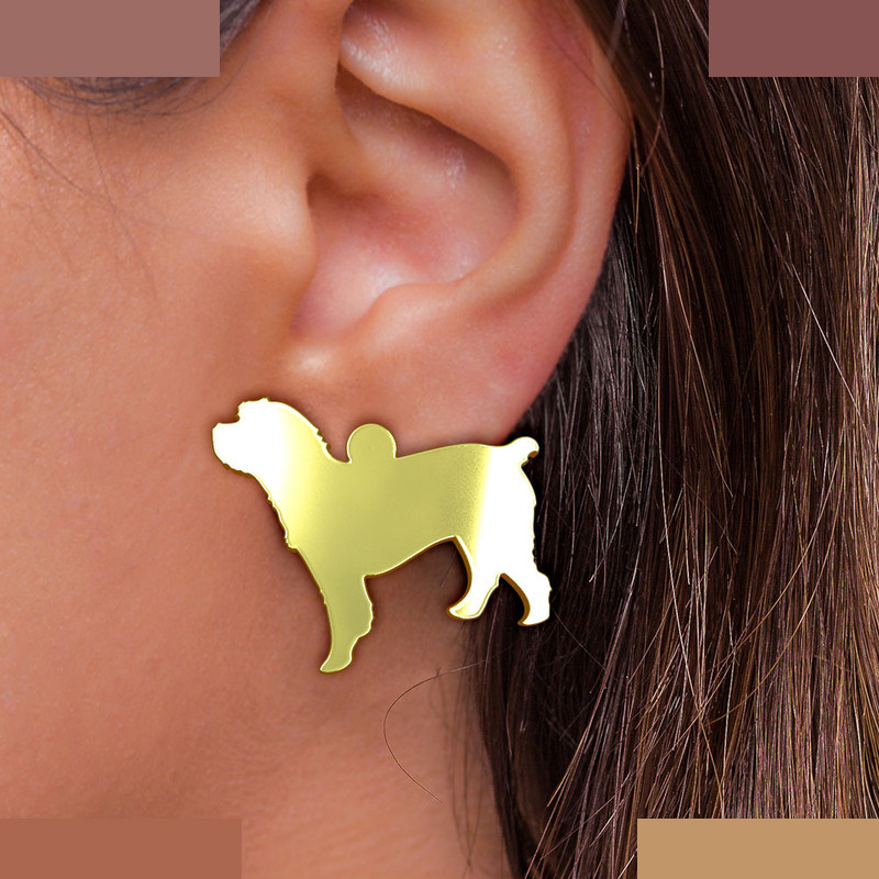 گوشواره طلا 18 عیار زنانه مدوپد مدل سگ کد GA1-16472 گوشواره طلا 18 عیار زنانه مدوپد مدل سگ کد GA1-16472