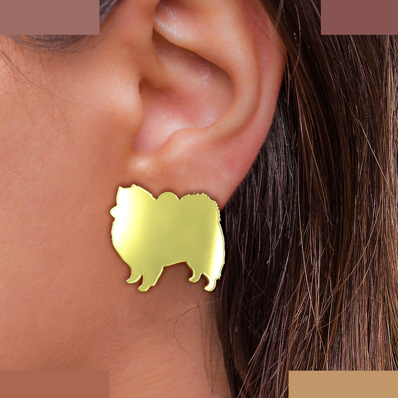 گوشواره طلا 18 عیار زنانه مدوپد مدل سگ کد GA1-16481 گوشواره طلا 18 عیار زنانه مدوپد مدل سگ کد GA1-16481