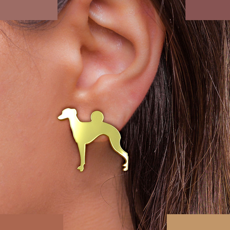 گوشواره طلا 18 عیار زنانه مدوپد مدل سگ کد GA1-16496 گوشواره طلا 18 عیار زنانه مدوپد مدل سگ کد GA1-16496