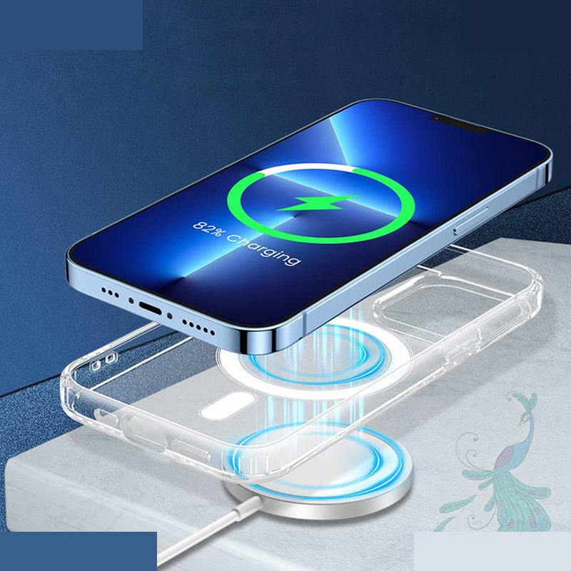 کاور گوشی موبایل اپل iPhone 12 Pro Max پیکوک مدل Clear Magsafe کاور گوشی موبایل اپل iPhone 12 Pro Max پیکوک مدل Clear Magsafe