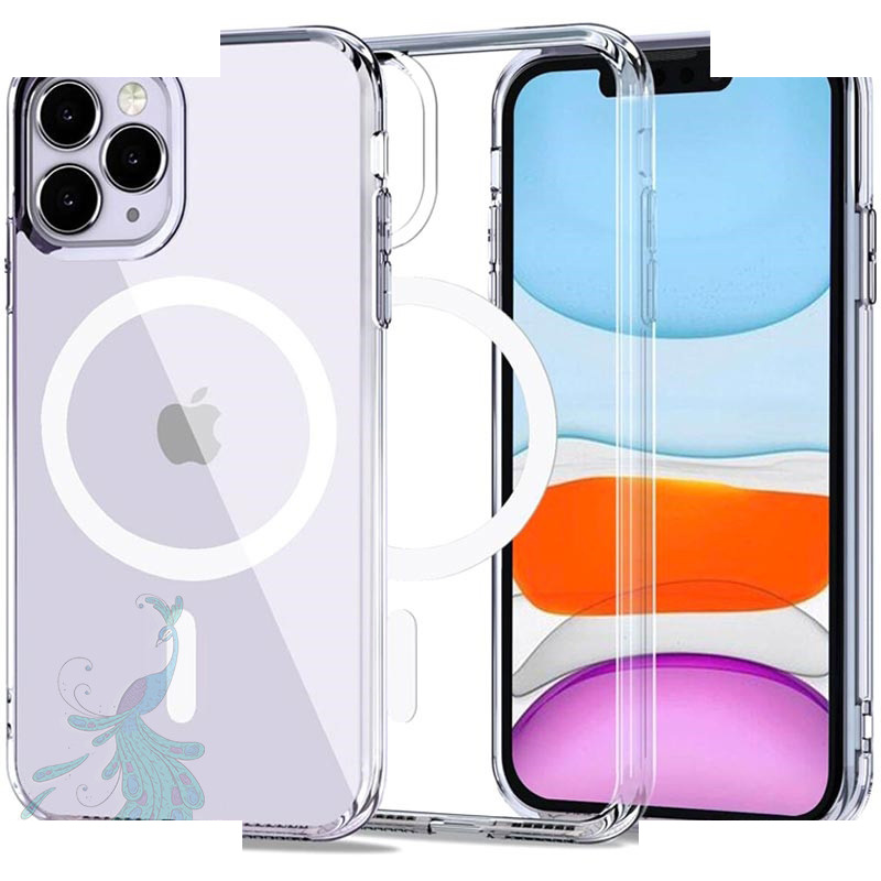 کاور گوشی موبایل اپل iPhone 11 Pro Max پیکوک مدل Clear Magsafe کاور گوشی موبایل اپل iPhone 11 Pro Max پیکوک مدل Clear Magsafe