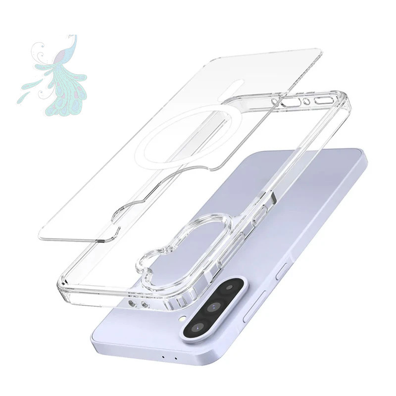 کاور گوشی موبایل سامسونگ Galaxy A56 پیکوک مدل Clear Magsafe