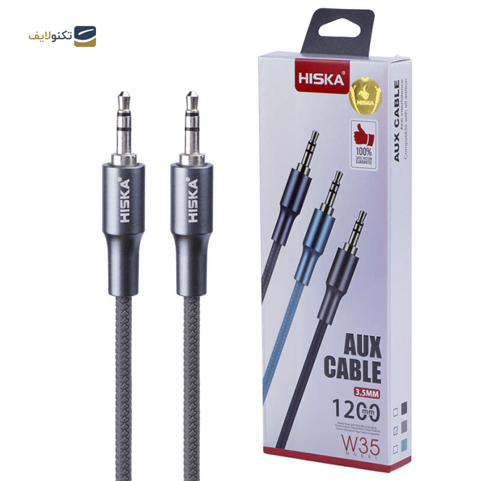 gallery-کابل AUX هسیکا مدل W35 طول 1.2 متر  copy.png gallery-کابل AUX هسیکا مدل W35 طول 1.2 متر  copy.png