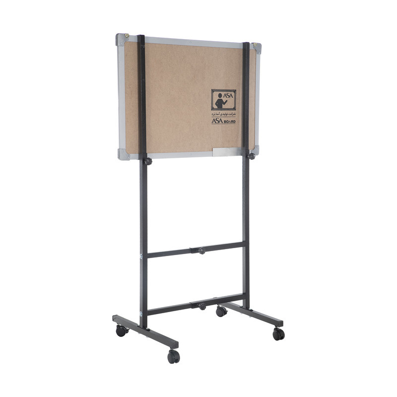 تخته وایت برد آسابرد مدل مغناطیسی سایز 80×100 سانتی متر به همراه پایه نگهدارنده تخته وایت برد آسابرد مدل مغناطیسی سایز 80×100 سانتی متر به همراه پایه نگهدارنده