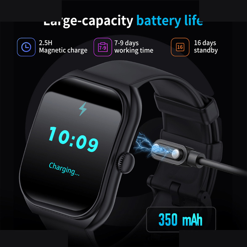 ساعت هوشمند جی تب مدل GTS 3 با بند سیلیکونی ساعت هوشمند جی تب مدل GTS 3 با بند سیلیکونی