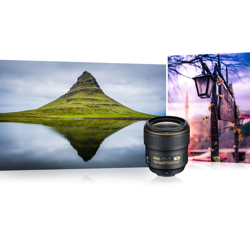 لنز دوربین نیکون مدل AF-S NIKOR 35mm F/1.4G لنز دوربین نیکون مدل AF-S NIKOR 35mm F/1.4G