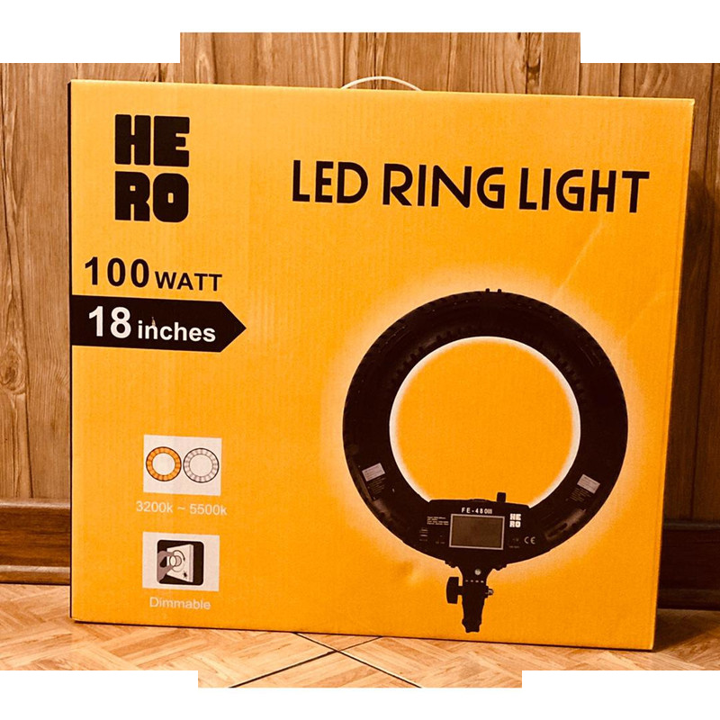 رینگ لایت هیرو مدل FE480III کد 196 رینگ لایت هیرو مدل FE480III کد 196