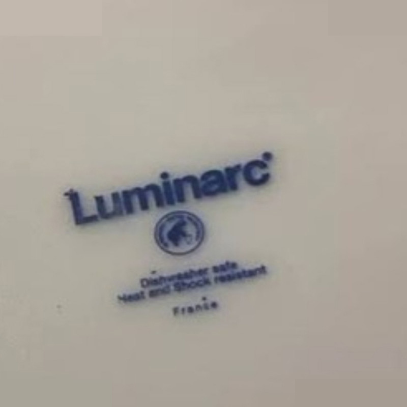 بشقاب پلوخوری لومینارک مدل ویکتوریا بسته 6 عددی