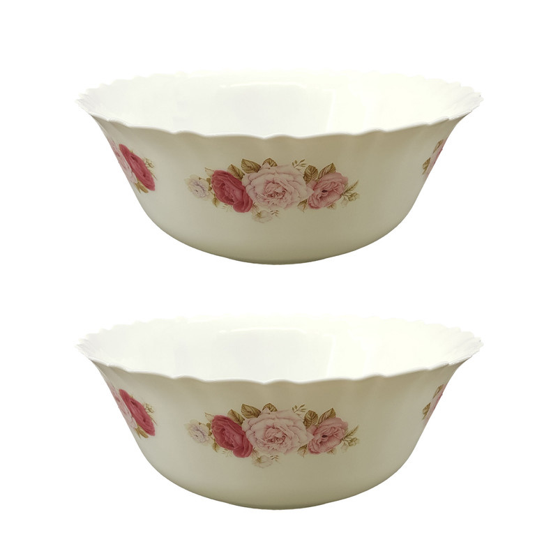 کاسه سالاد خوری پارس اوپال مدل ملورین درجه یک بسته 4 عددی کاسه سالاد خوری پارس اوپال مدل ملورین درجه یک بسته 4 عددی