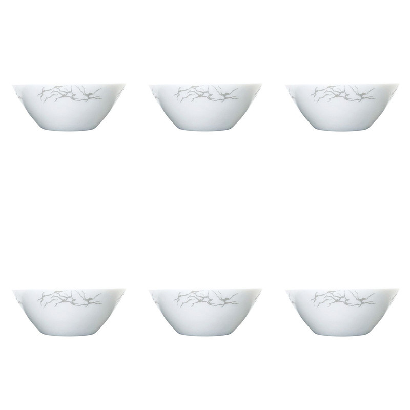 کاسه آبگوشت خوری پارس اپال مدل ماربل کد 918 بسته 6 عددی