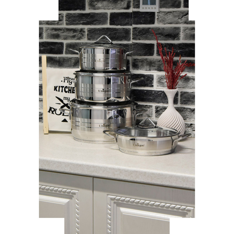 سرویس پخت و پز 8 پارچه یونیک کد 9900 سرویس پخت و پز 8 پارچه یونیک کد 9900