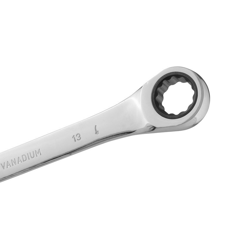 آچار یکسر تخت یک سر جغجغه رونیکس مدل RH-2163 سایز ۱۳ آچار یکسر تخت یک سر جغجغه رونیکس مدل RH-2163 سایز ۱۳