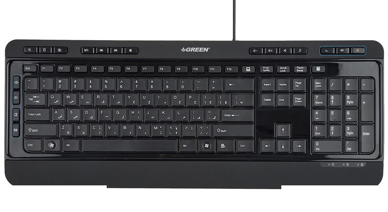 کیبورد گرین مدل GK-502 با حروف فارسی