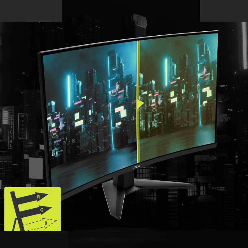 مانیتور خمیده گیمینگ 27 اینچ ام اس آی مدل MAG 276CXF مانیتور خمیده گیمینگ 27 اینچ ام اس آی مدل MAG 276CXF
