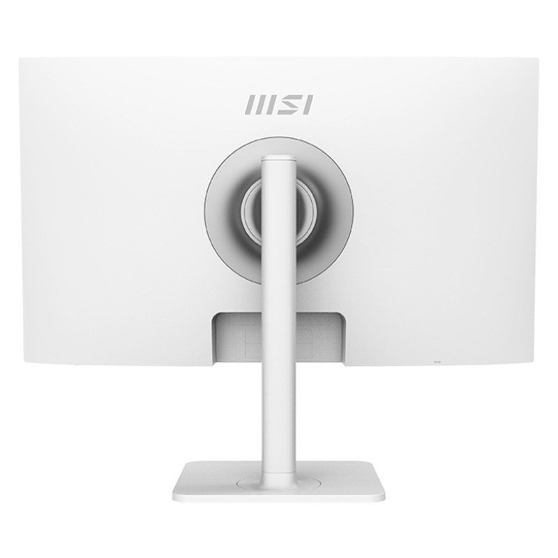 مانیتور 27 اینچ ام اس آی مدل MD2712PW، رزولوشن FullHD، پنل IPS، نرخ بروزرسانی 100 هرتز، با نسبت تصویر 16:9، دارای اسپیکر داخلی، دارای پورت HDMI و USB-C و خروجی هدفون