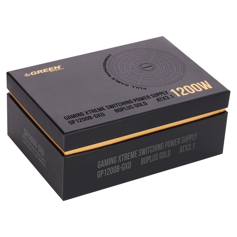 منبع تغذیه کامپیوتر گرین مدل GP1200B-GXD منبع تغذیه کامپیوتر گرین مدل GP1200B-GXD