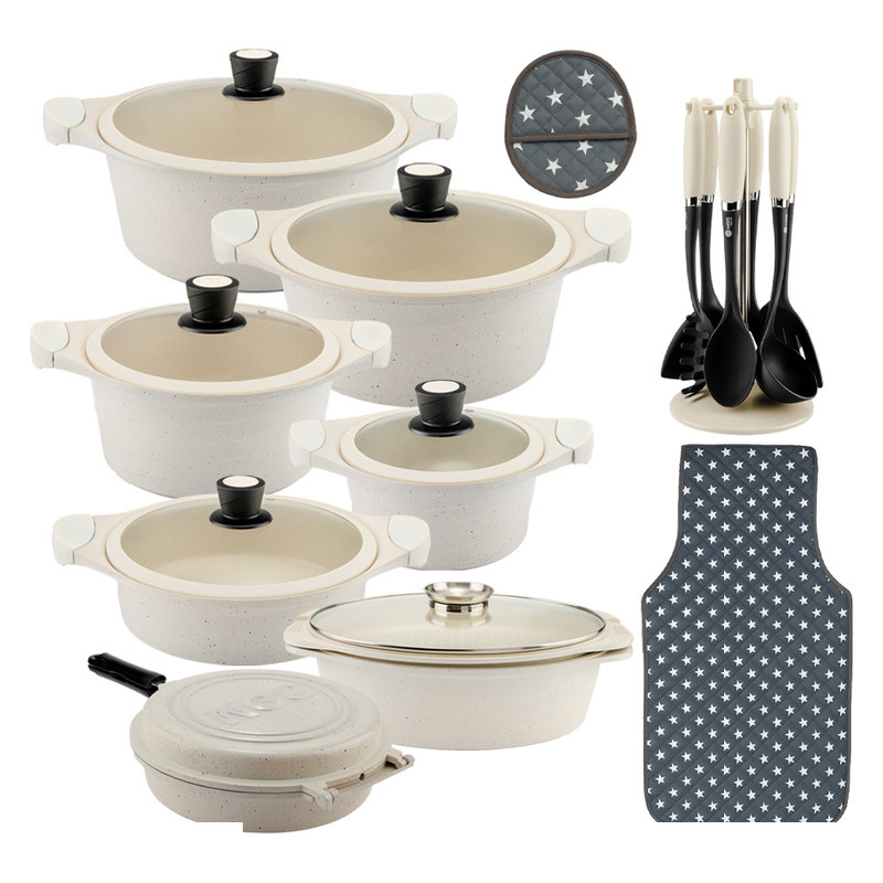 سرویس پخت و پز 25 پارچه ام جی اس کره ای B کد 800077