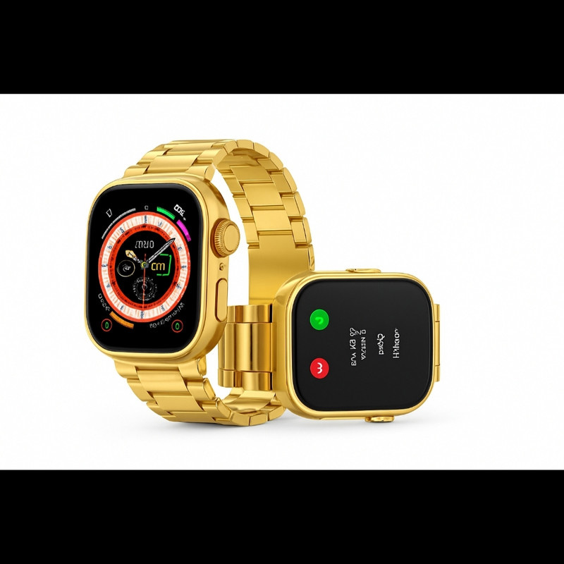 ساعت هوشمند 42 میلی متری ویسمی مدل ultra 3 x53 همراه با بند فلزی و ساده ساعت هوشمند 42 میلی متری ویسمی مدل ultra 3 x53 همراه با بند فلزی و ساده