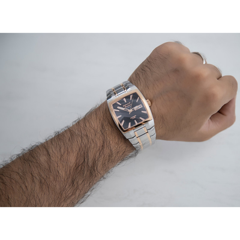 ساعت مچی عقربهای مردانه اوماکس مدل OOSA012C2CI