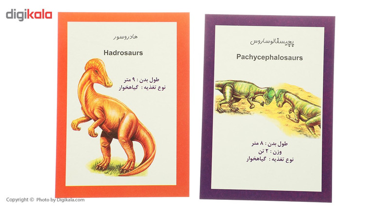 فلش کارت بازی حافظه دایناسور اثر سرور مهدوی میلانی فلش کارت بازی حافظه دایناسور اثر سرور مهدوی میلانی