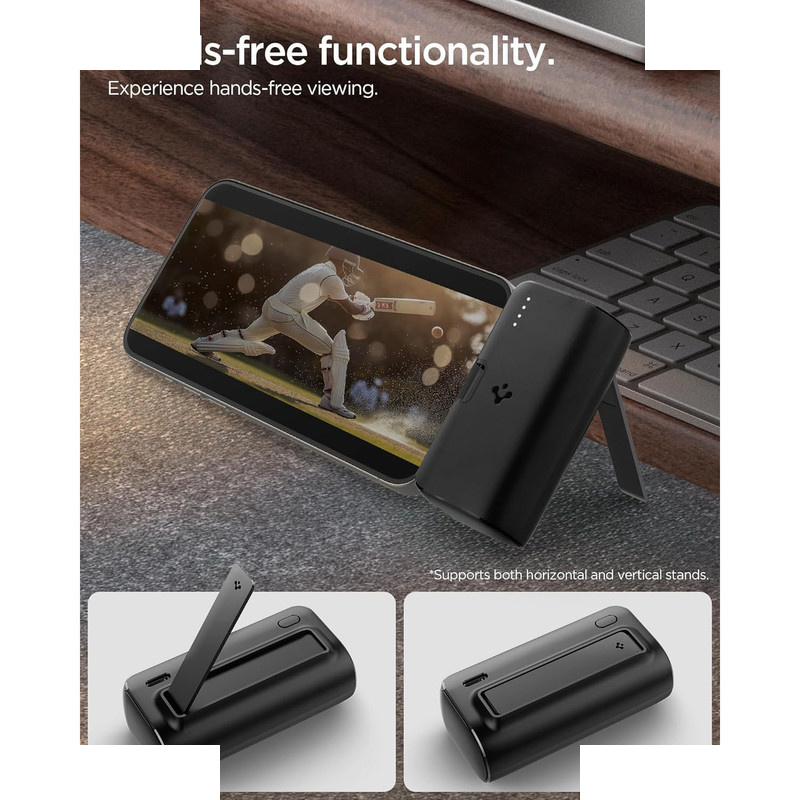 پاوربانک اسپیگن مدل EA2205 ظرفیت 5000 میلیآمپر ساعت