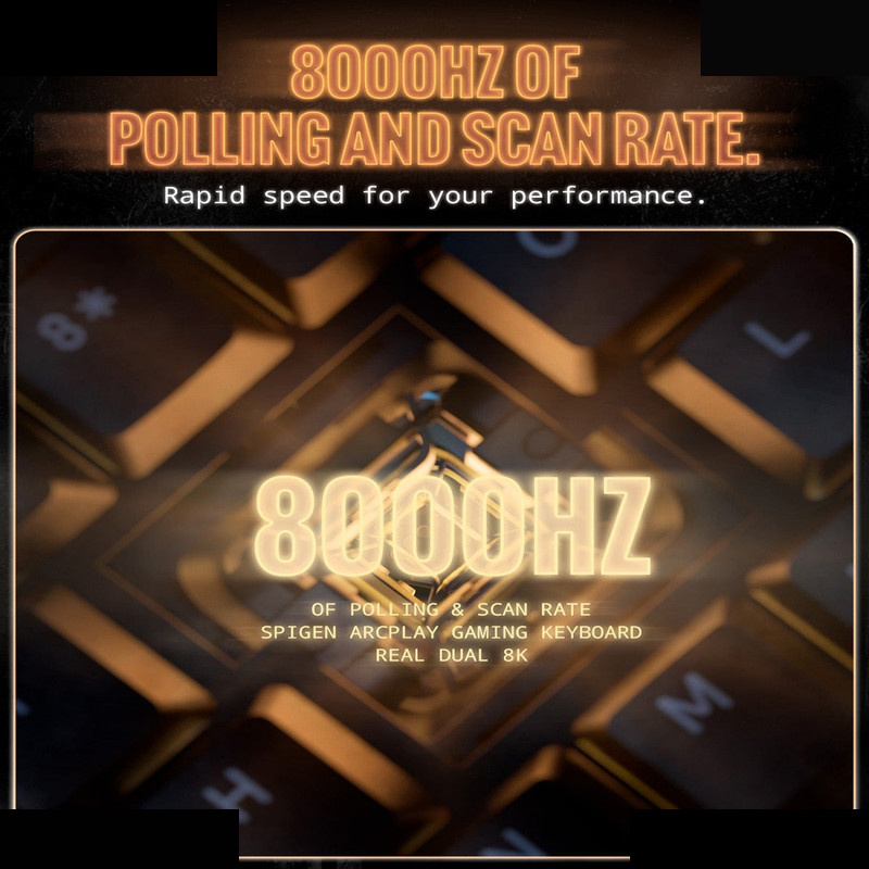 کیبورد گیمینگ اسپیگن مدل Arc Play کیبورد گیمینگ اسپیگن مدل Arc Play