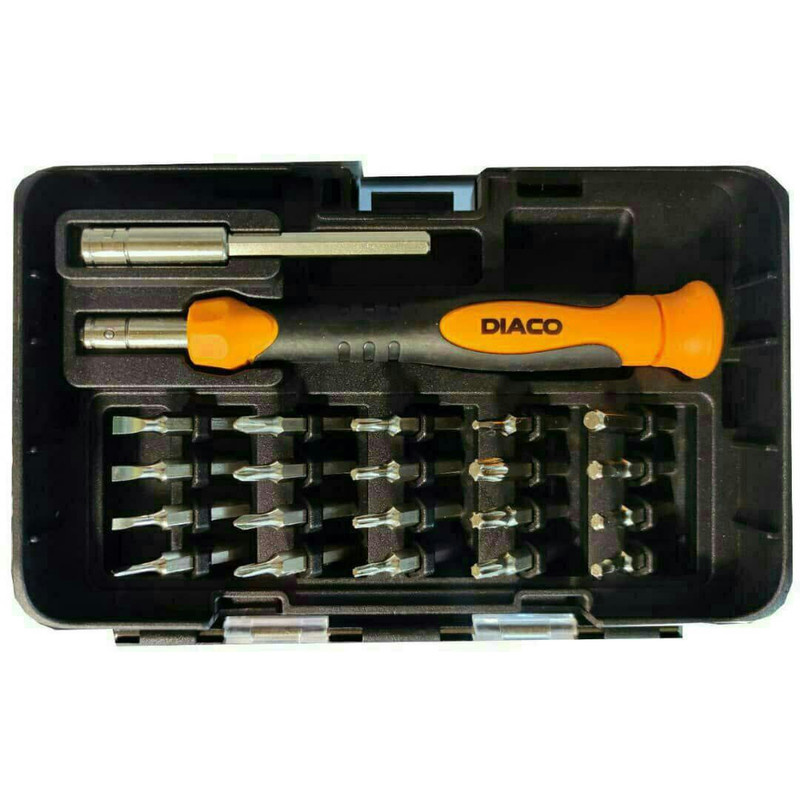 پیچ گوشتی دیاکو مدل AJ-DIACO-22PCS بسته 22 عددی پیچ گوشتی دیاکو مدل AJ-DIACO-22PCS بسته 22 عددی