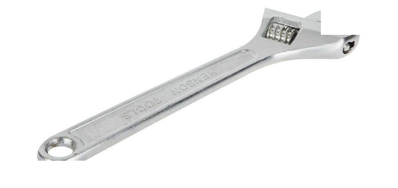 آچار فرانسه هنسون مدل 8-250 سایز 8 اینچ آچار فرانسه هنسون مدل 8-250 سایز 8 اینچ