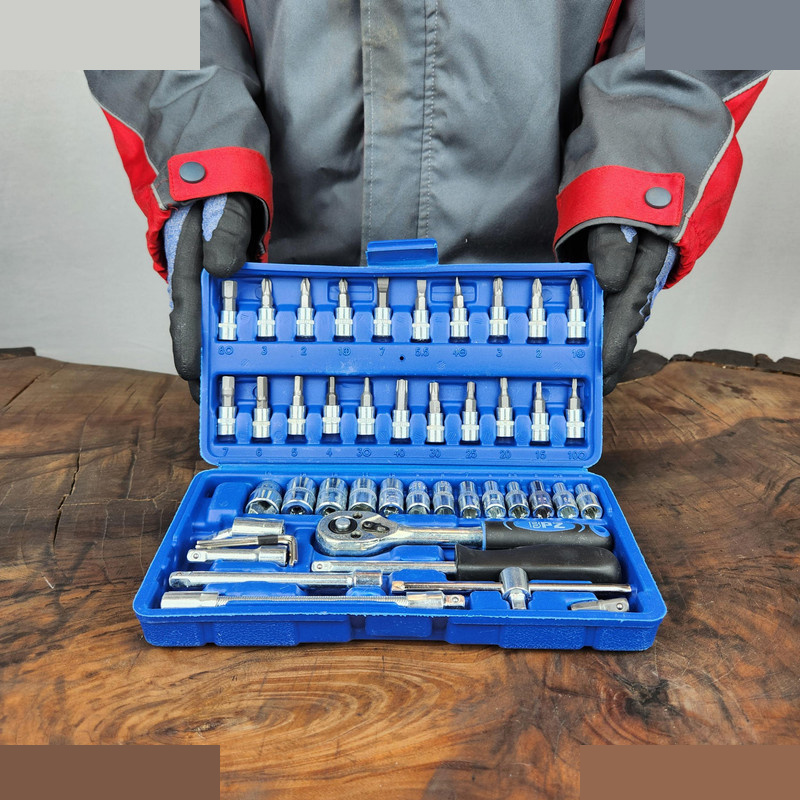 جعبه بکس بی پی زد کد 100110 مجموعه 46 عددی جعبه بکس بی پی زد کد 100110 مجموعه 46 عددی