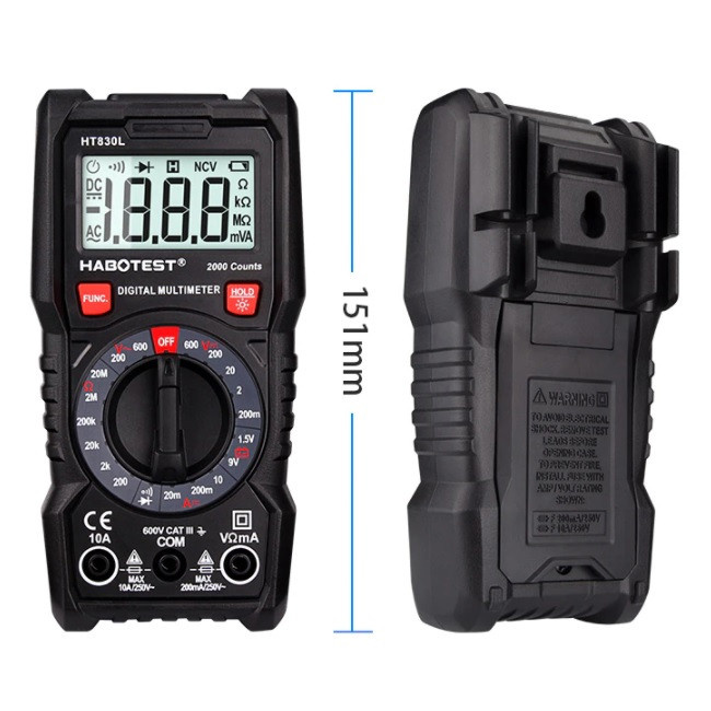 مولتی متر دیجیتال هابوتست مدل HT113 مولتی متر دیجیتال هابوتست مدل HT113