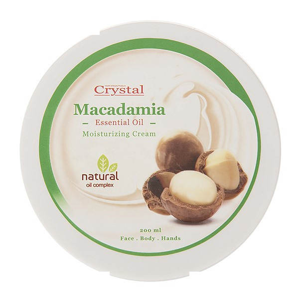 کرم مرطوب کننده کریستال مدل Macadamia حجم 200 میلی لیتر کرم مرطوب کننده کریستال مدل Macadamia حجم 200 میلی لیتر