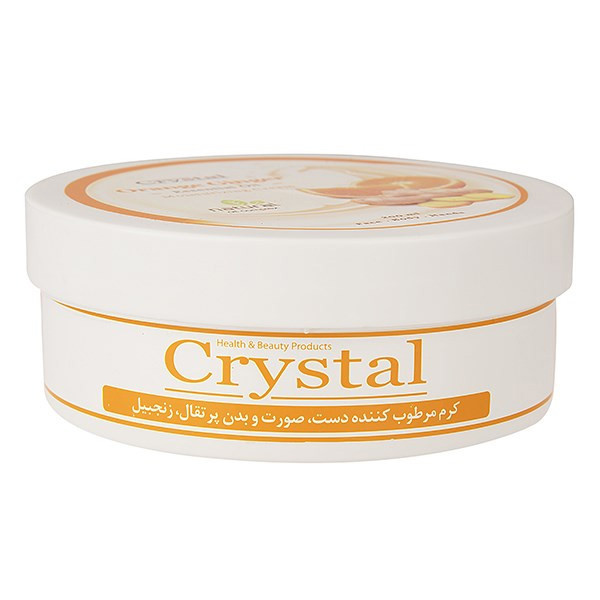 کرم مرطوب کننده کریستال مدل Orange Ginger حجم 200 میلی لیتر کرم مرطوب کننده کریستال مدل Orange Ginger حجم 200 میلی لیتر