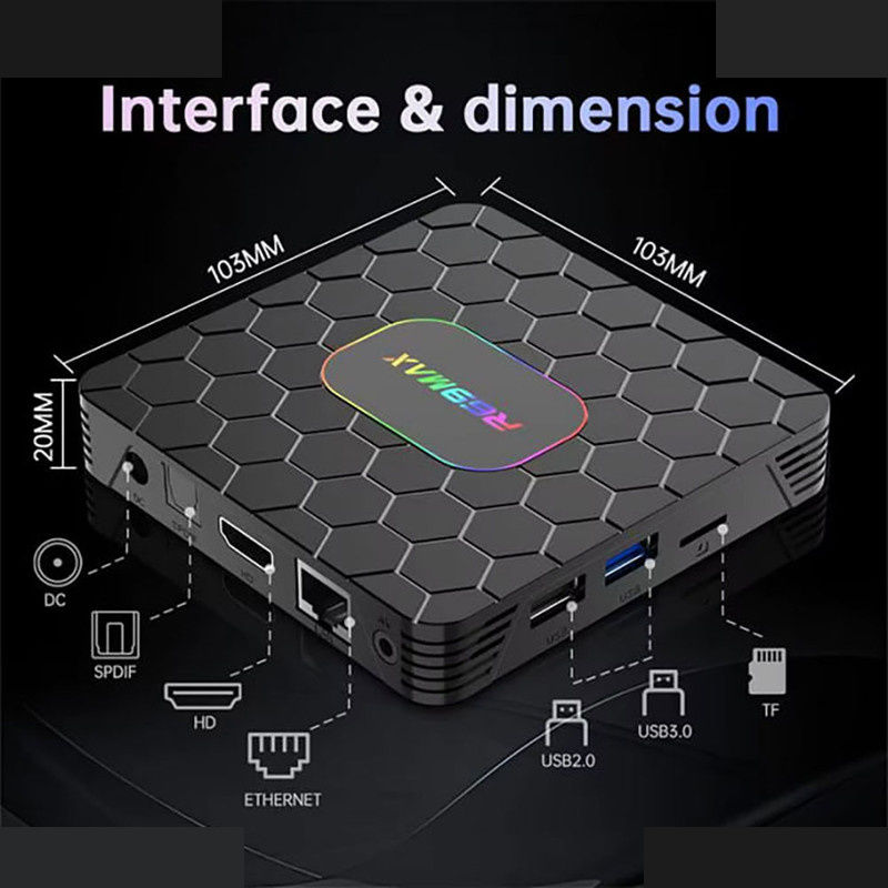 اندروید باکس مدل R69 Max 64 گ اندروید باکس مدل R69 Max 64 گ