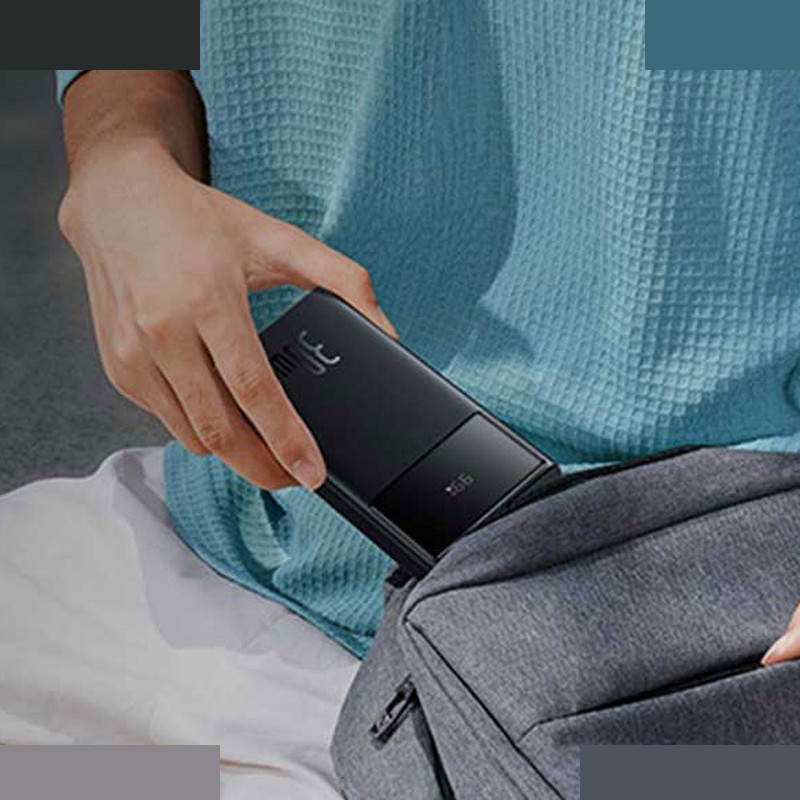 پاوربانک 30 وات بیسوس مدل Star-Lord Digital Display Fast Charging ظرفیت 10000 میلی آمپر ساعت پاوربانک 30 وات بیسوس مدل Star-Lord Digital Display Fast Charging ظرفیت 10000 میلی آمپر ساعت