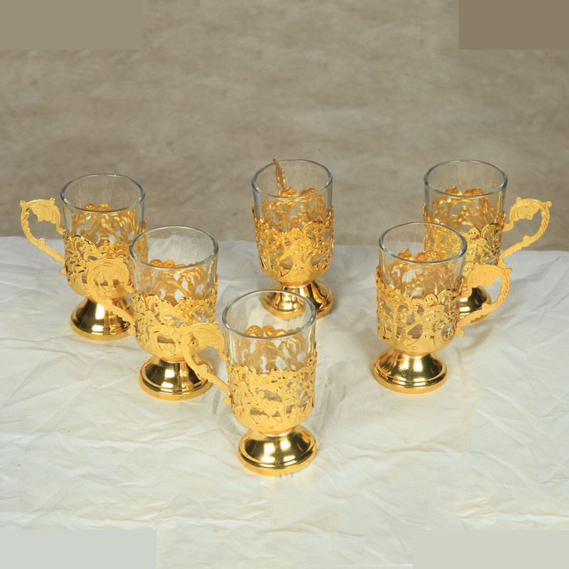 سرویس چای خوری 6 پارچه مدل B8037-G