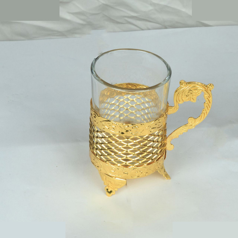 لیوان مدل فلزی B7000-G شش عددی